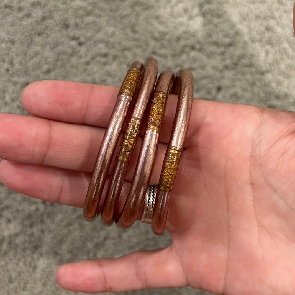 BuDhaGirl rose gold bracelets